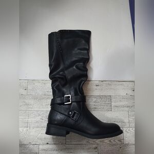 WHITE MOUNTAIN Shoes LIONA Women's Boot Black NEW in box Size Medium